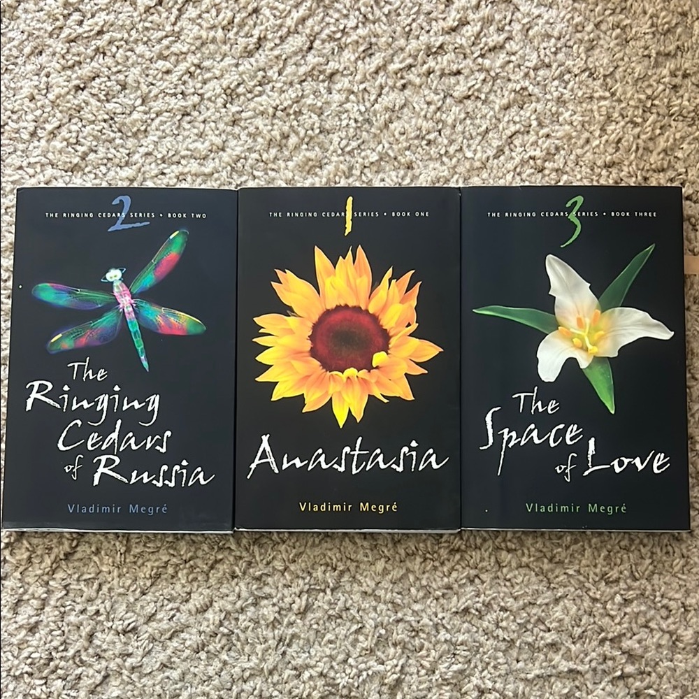 Set of Three Vladimir Megre Books